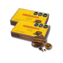 Kit com 2 Caixas Alfajores Havanna Chocolate C/6 unidades