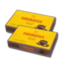 Kit com 2 Caixas Alfajores Havanna Chocolate C/12 unidades