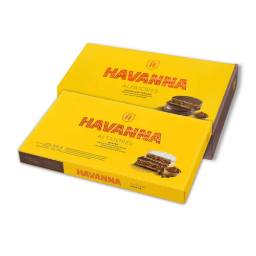 Kit com 2 Caixas Alfajores Mistos & Chocolate C/6