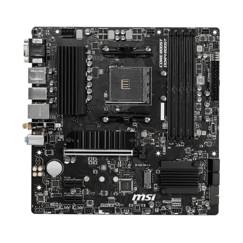 Placa-mãe Msi B550M Pro-VDH Wifi AMD Socket AM4 Preta