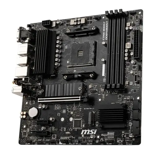 Placa-mãe Msi B550M Pro-VDH Wifi AMD Socket AM4 Preta