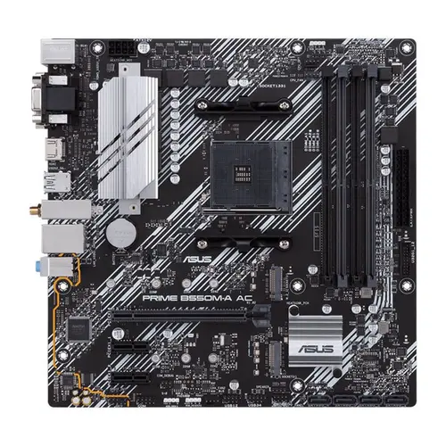 Placa Mãe Asus Prime B550M-A AC AMD AM4 DDR4 mATX - 90MB15K0-M0EAY0