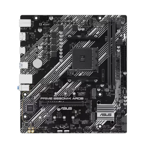 Placa Mãe Asus Prime B550M-K AMD AM4 ARGB DDR4 mATX - 90MB1GC0-M0EAY0