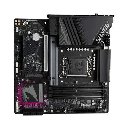 Placa Mãe Gigabyte para Intel LGA 1700 Z790M Aorus Elite AX Wifi 4XDDR5 mTX 1.1