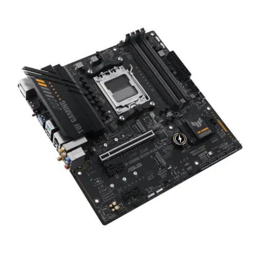 Placa Mãe Asus TUF Gaming A620M-PLUS WIFI, AMD AM5, mATX, DDR5, Wi-Fi, Bluetooth, Preto - 90MB1F00-M0EAY0