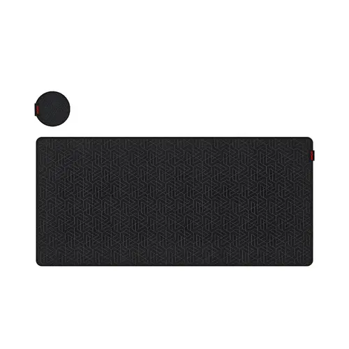 Mouse Pad Gamer Pcyes Maze Extended Black Vulcan - 900 X 420 - PMM90X42BV