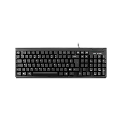 TECLADO COM FIO TF300 USB SLIM SILENCIOSO 150CM PT