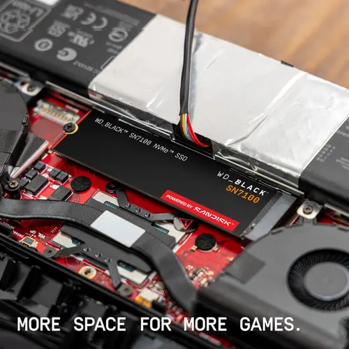 SSD WD Black 4TB SN7100 M.2 2280 Nvme Pcie 4.0 GEN4 Leitura 7000MB/S Gravacao 6700MB/S WDS400T4X0E