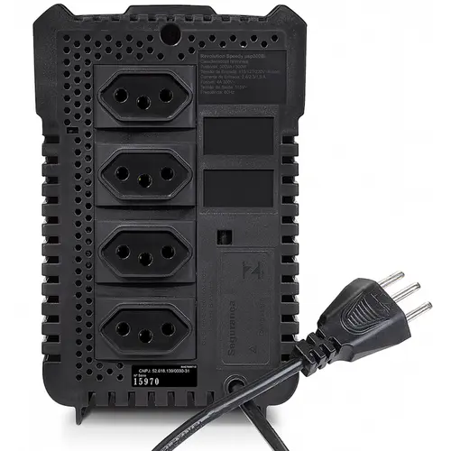 Estabilizador SMS Revolution Speedy 4 Tomadas 300VA 115V USP300S - 16520