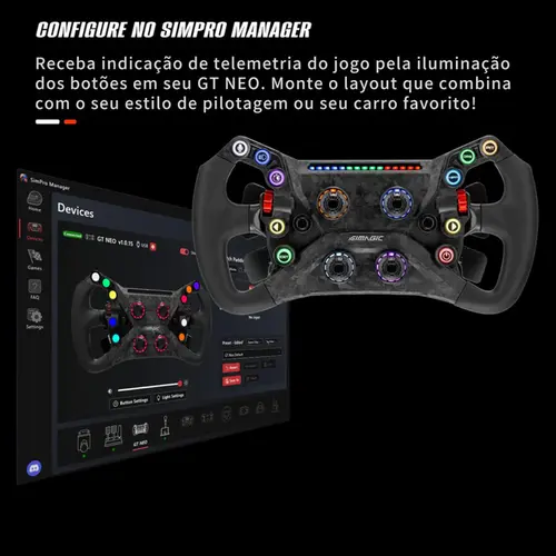 Aro de Volante Simagic Fórmula GT NEO