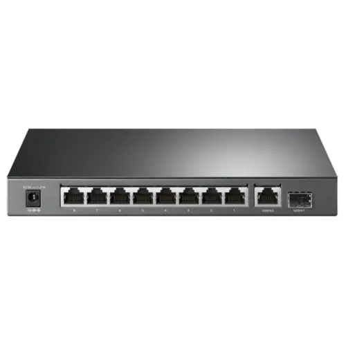Switch Gigabit de Mesa PoE+ TP-Link 10 portas 10/100/1000 Mbps - TL-SG1210P