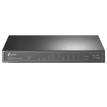 Switch Gigabit de Mesa PoE+ TP-Link 10 portas 10/100/1000 Mbps - TL-SG1210P