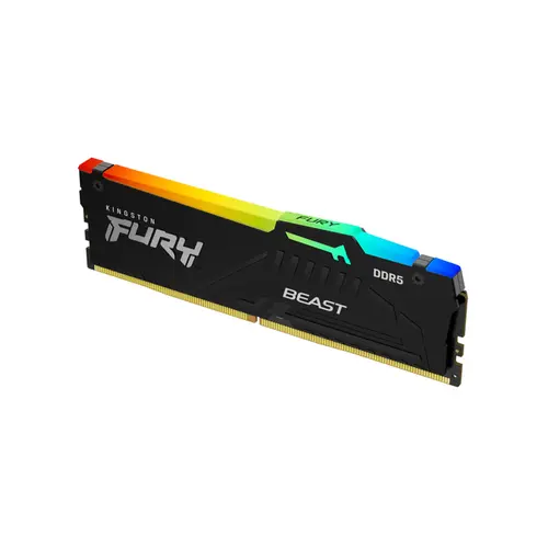 Memória Kingston Fury Beast 16GB DDR5 5600Mhz CL40 RGB - KF556C40BBA-16