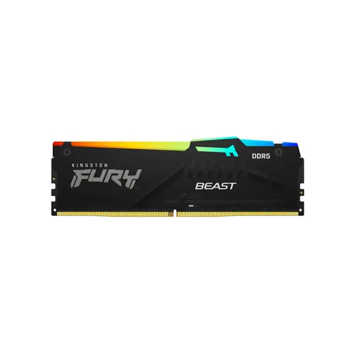 Memória Kingston Fury Beast 16GB DDR5 5600Mhz CL40 RGB - KF556C40BBA-16