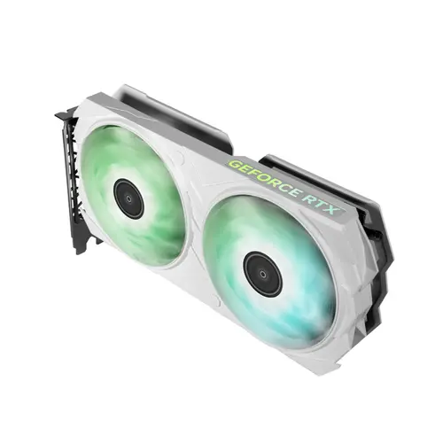 Placa de Vídeo Galax GeForce RTX 4060 TI EX 1-Clock OC White 8GB GDDR6 128 bits - 46ISL8MD8BWEWW