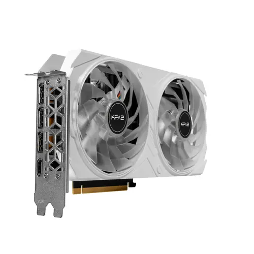 Placa de Vídeo Galax GeForce RTX 4060 TI EX 1-Clock OC White 8GB GDDR6 128 bits - 46ISL8MD8BWEWW