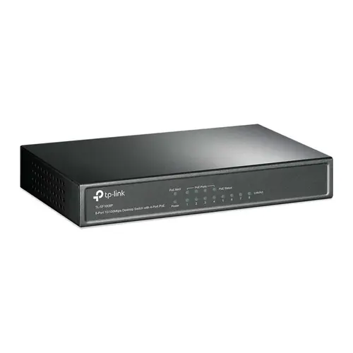 Switch TP-Link 8 portas Gigabit PoE+ 10/100/1000Mbps - TL-SG1008MP(UN)