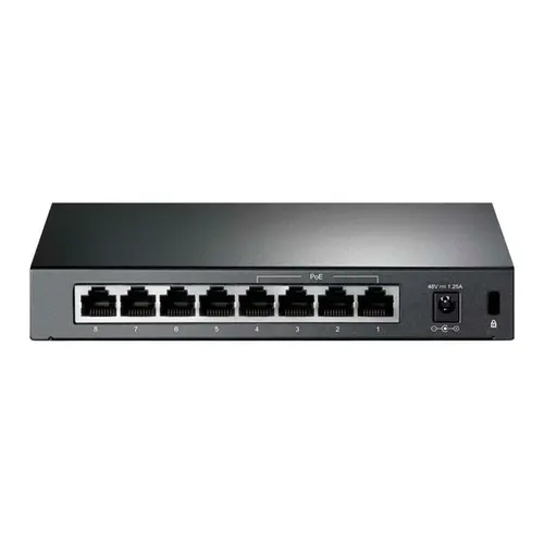 Switch TP-Link 8 portas Gigabit PoE+ 10/100/1000Mbps - TL-SG1008MP(UN)