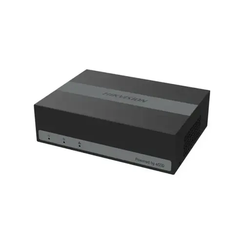 DVR Gravador HikVision eDVR Series FHD 1080p Lite 4MP 4 Canais eSSD 512GB USB - DS-E04HQHI-B