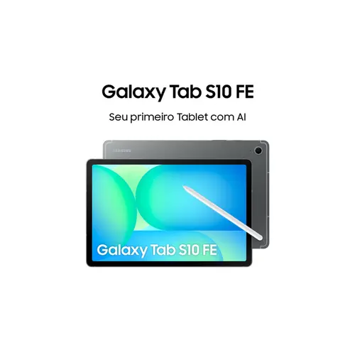 Tablet Samsung Galaxy Tab S10 FE  10.9'' 90Hz 128GB 8GB 13MP Wifi Cinza - SM-X520NZADZTO