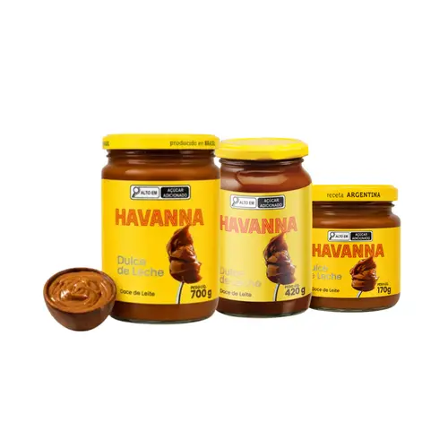 Kit Com 3 Potes De Doce Leite (700g, 420g e 170g)