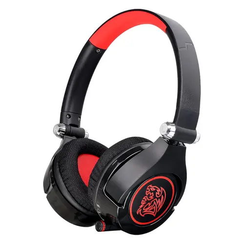 HEADSET THERMALTAKE SPORTS CRONOS GO BLACK/USB LED PLUG PN: HT-CRG-ANOEBK-15