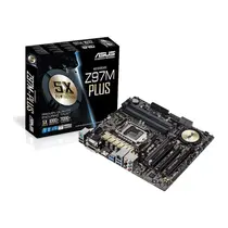 PLACA MÃE ASUS Z97M-PLUS/BR / LGA 1150 / 4xDDR3 / USB3.0 / CROSSFIREX