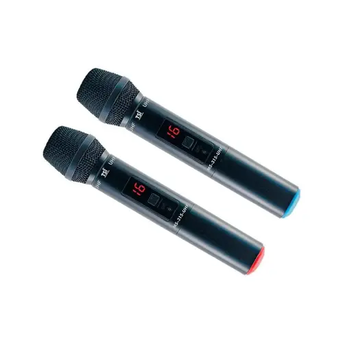 Microfone TSI MS-315-UHF Sem Fio Duplo