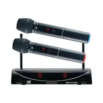 Microfone TSI MS-315-UHF Sem Fio Duplo