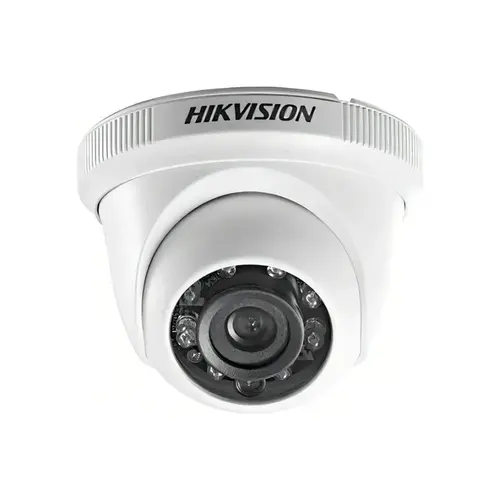 Câmera Hikvision Dome HD IR20M Lente 2.8mm Intertno 2x1 PN: DS-2CE5AC0T-IRP