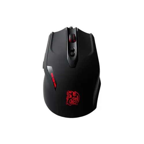 Mouse TT Sports Black Gaming, PN: MOBLK002DT/DTA