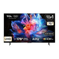 Smart TV TCL 75'' 4K UHD LED HVA Google 75P6K