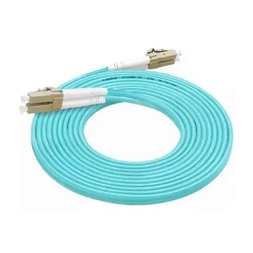 Cordão Óptico Duplex LC-UPC LC-UPC (50/125) Multimodo 3m Aqua Panduit - NKFPZ22LLLSM003