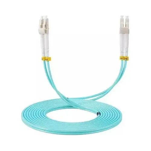 Cordão Óptico Duplex LC-UPC LC-UPC (50/125) Multimodo 3m Aqua Panduit - NKFPZ22LLLSM003