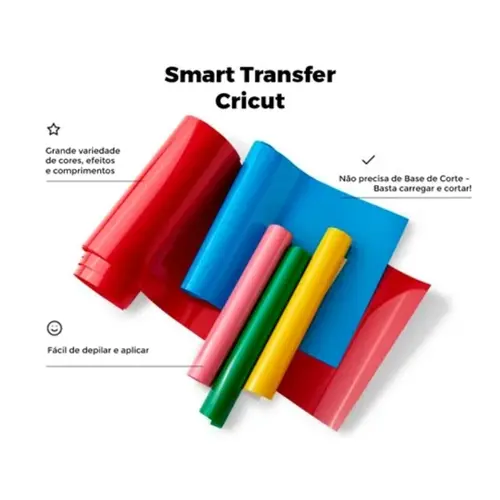 Vinil Termocolante Cricut Smart Iron-On 33 cm x 0,9 m - Amarelo - 2008483