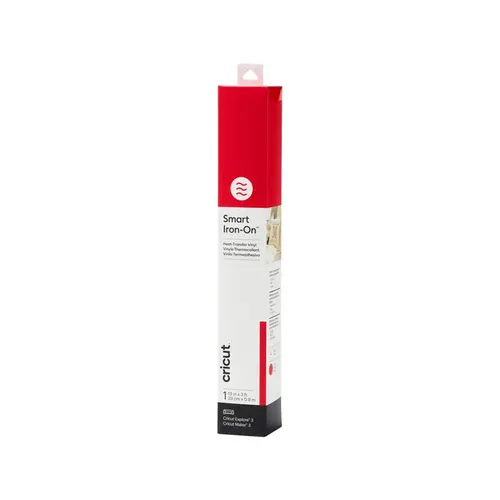 Vinil Termocolante Cricut Smart Iron-On 33 x 90 cm Vermelho - 2008482