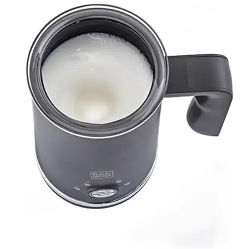 Espumador de Leite 4 Funções Black+Decker Gourmand Gris Inox com Base Aquecedora 127V EL500-BR