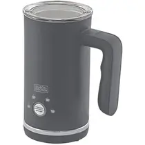 Espumador de Leite 4 Funções Black+Decker Gourmand Gris Inox com Base Aquecedora 127V EL500-BR