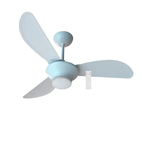 Ventilador de teto Mistral LED 18W BZ/BR 3P INJ BR C/R Inverter Bivolt Ventisol