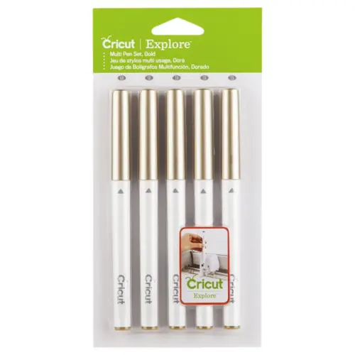 Conjunto de Canetas Douradas Cricut (5 unidades)- 2002947