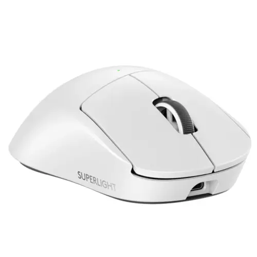 Mouse Gamer Logitech Sem Fio G PRO X SuperLight 2 DEX Branco - 910-007364