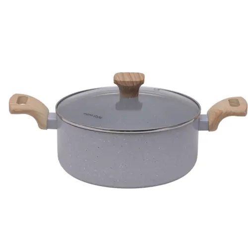 Jogo de Panelas Com 10 Peças Mimo Style Pratic Cook Vitrocerâmico Indução Grafite - 9766