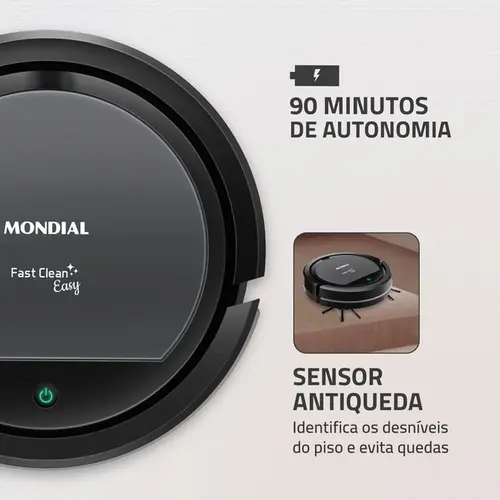 Robo Aspirador Mondial RB-08 PTO CZ BIV