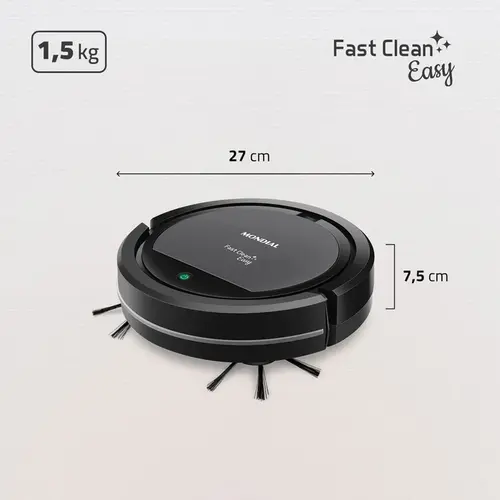 Robo Aspirador Mondial RB-08 PTO CZ BIV