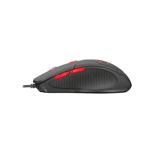 Kit Mouse Gamer e Mousepad Trust Ziva Preto - T21963