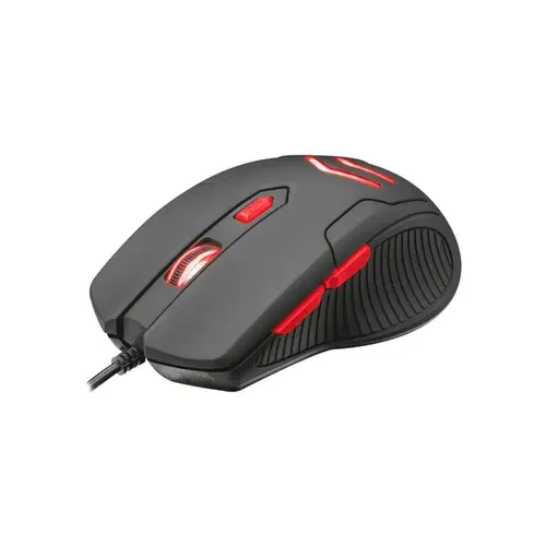 Kit Mouse Gamer e Mousepad Trust Ziva Preto - T21963