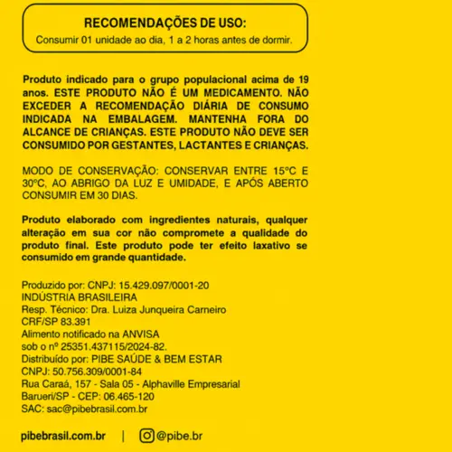 Melatonina em Gummies - Doce de Leite HAVANNA - 30 gomas