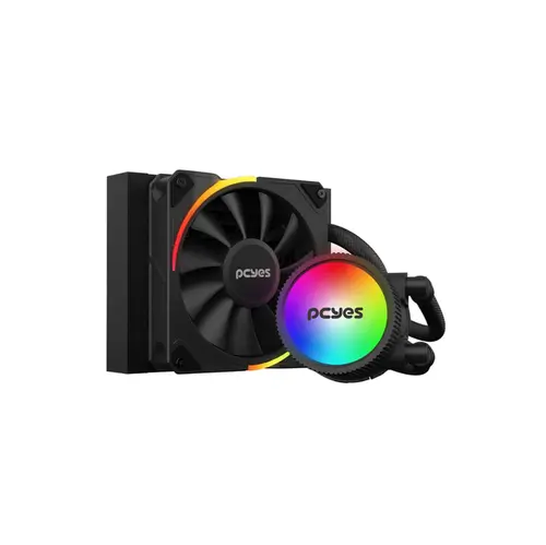 Water Cooler Pcyes Sangue Frio 3 Argb Black Vulcan 120Mm - Tdp 200W - ARGBSF3120BR