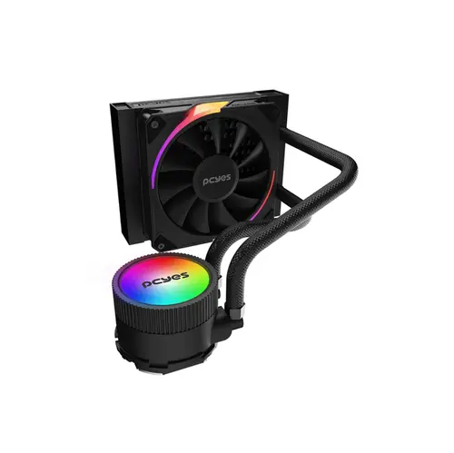 Water Cooler Pcyes Sangue Frio 3 Argb Black Vulcan 120Mm - Tdp 200W - ARGBSF3120BR