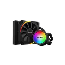 Water Cooler Pcyes Sangue Frio 3 Argb Black Vulcan 120Mm - Tdp 200W - ARGBSF3120BR